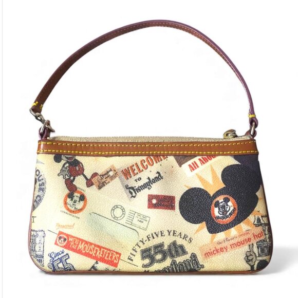 VINTAGE - Disney Dooney & Bourke Bag - 40th Anniversary - Wristlet - COLLECTIBLE - Picture 3 of 5